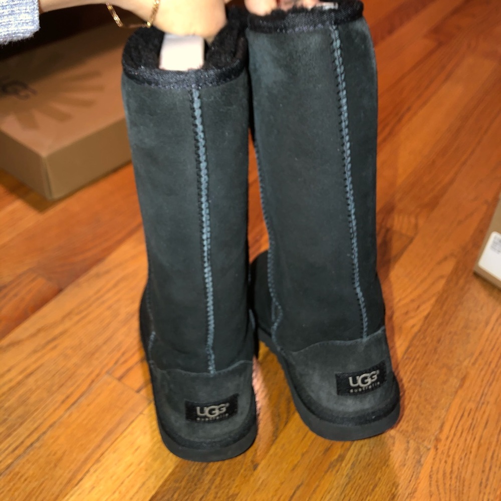 UGG classic tall youth 2 black - Picture 5 of 8